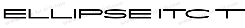 Ellipse ITC TT Italic字体转换